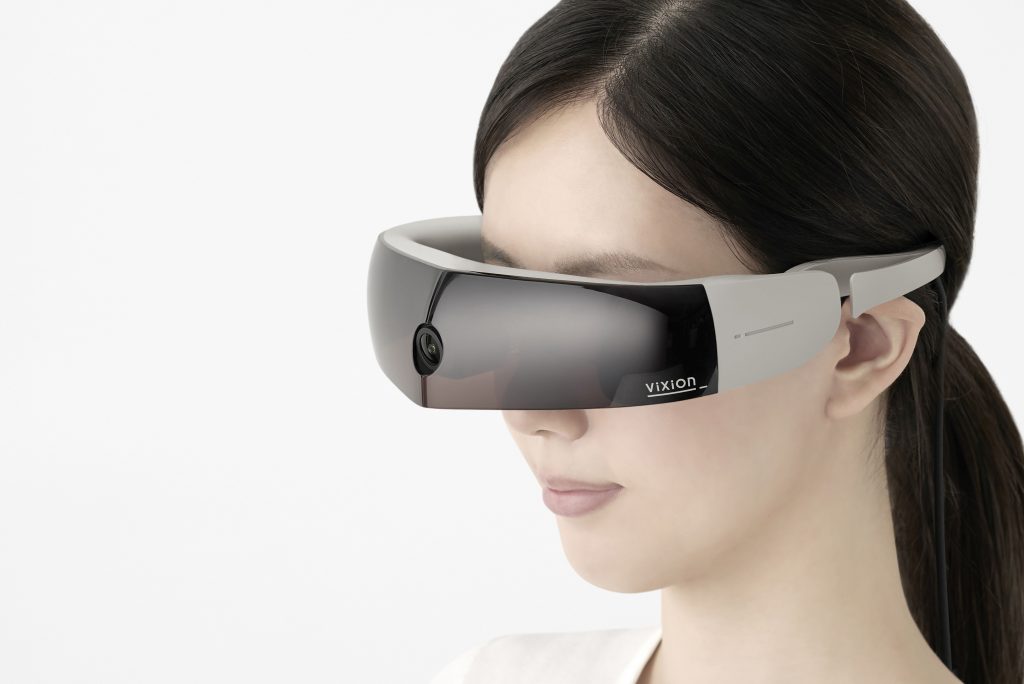 Sci-fi like eyewear designed to help the visually impaired improve their vew of the world