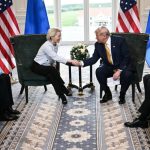 Trump dă ultimatum Uniunii Europene privind tarifele, după un apel telefonic cu Ursula von der Leyen: „Aveți timp până pe 4 iulie să aplicați prevederile acordului comercial încheiat cu SUA”