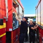 Pompierii români se pre-poziționează în Grecia pentru stingerea incendiilor de pădure