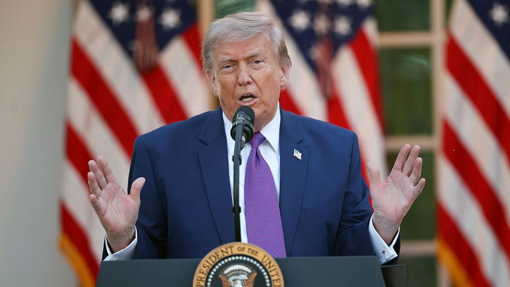 Trump . .